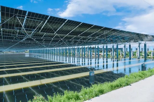 并网发电！正泰新能120MW组件助力湖南兰溪渔光互补光伏项目(图2)