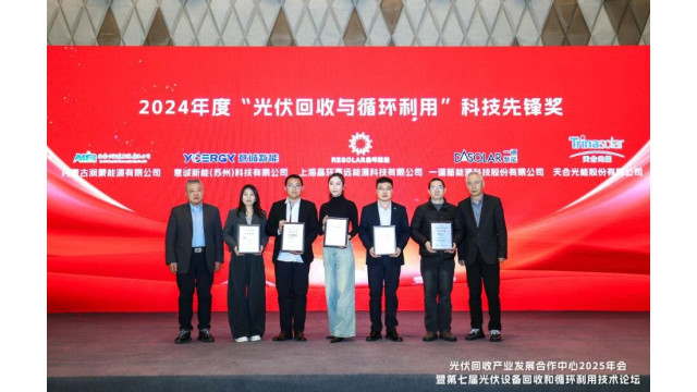 2024年度“光伏回收与循环利用”优秀集体和菁英人物盛大颁奖！(图5)