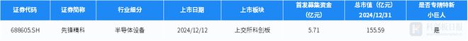 财联社创投通：2024年12月国内半导体已披露融资总额环比增加12088%盛合晶微完成7亿美元融资(图10)