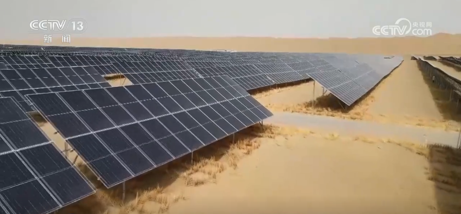 三年三跨越创新高！流沙上建设光伏板塔里木油田年发绿电突破20亿度(图2)